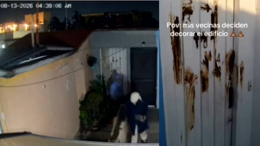 Conflicto vecinal en Coyoacán se viraliza por videos de cámaras de seguridad