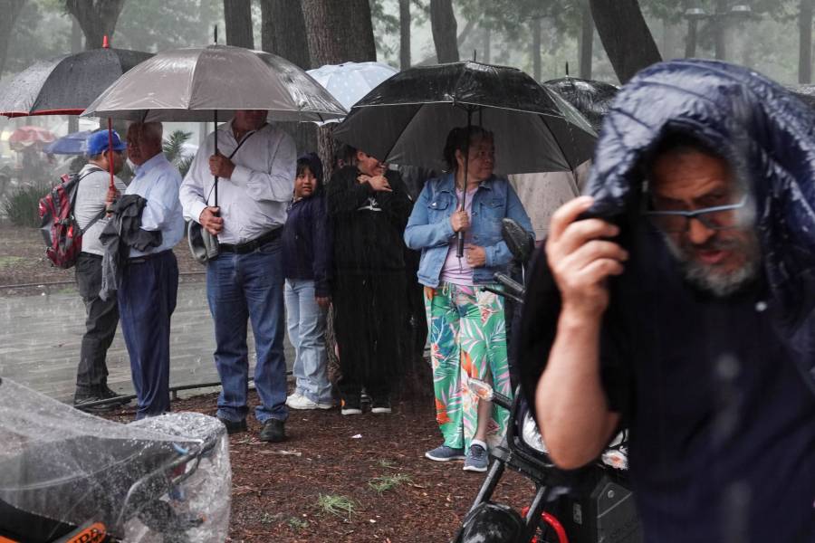 Lluvias y chubascos marcarán el clima de la CDMX este jueves