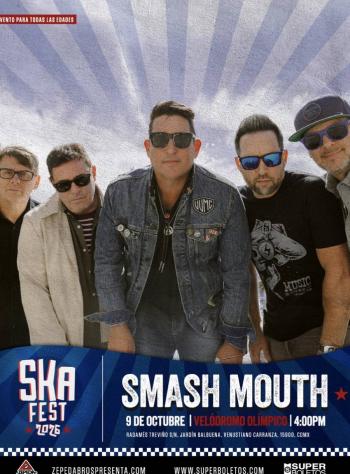 SMASH MOUTH LLEGA AL SKA FEST 2026 PARA CELEBRAR SUS GRANDES HIMNOS Y UNA NUEVA ERA MUSICAL