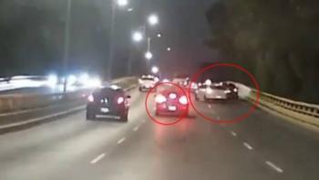 Video exhibe presunto modus operandi de montachoques en avenida Churubusco