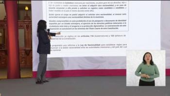 Presentan en ma&ntilde;anera iniciativa de prohibici&oacute;n de candidatos con doble nacionalidad para Presidencia, gubernaturas y jefatura de Gobierno de la CDMX