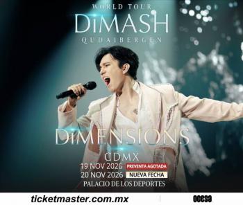 DIMASH QUDAIBERGEN PRESENTA DIMENSIONS, UNA EXPERIENCIA QUE REVELA AL ARTISTA M&Aacute;S ALL&Aacute; DE SU VOZ