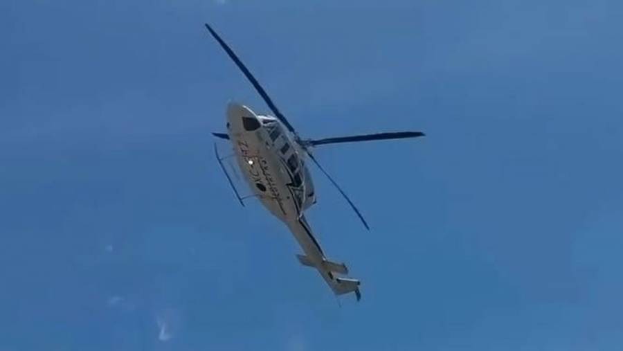 Helicóptero del gobernador de Chiapas sufre incidente por aves y baja visibilidad