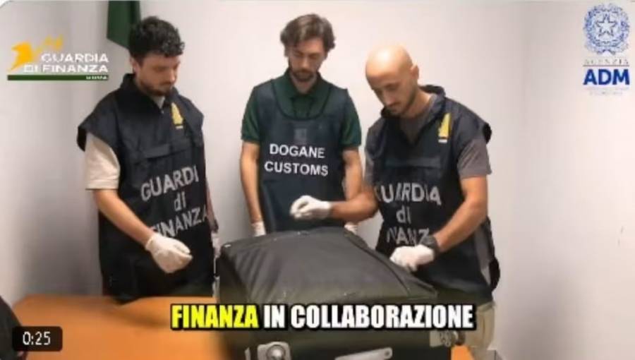 Detienen en Roma a dos mexicanos con más de 17 kilos de metanfetamina