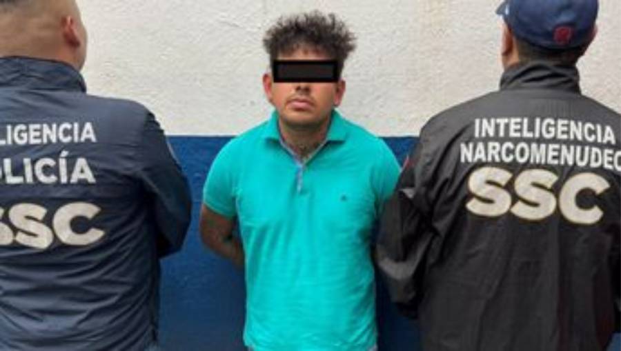 Detienen en la colonia Morelos a presunto integrante de La Unión Tepito