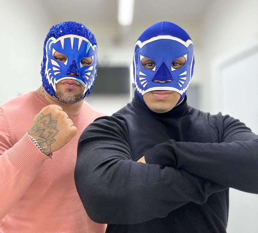 BLUE PANTHER JR Y EL HIJO DE BLUE PANTHER TRAS EL SUEÑO