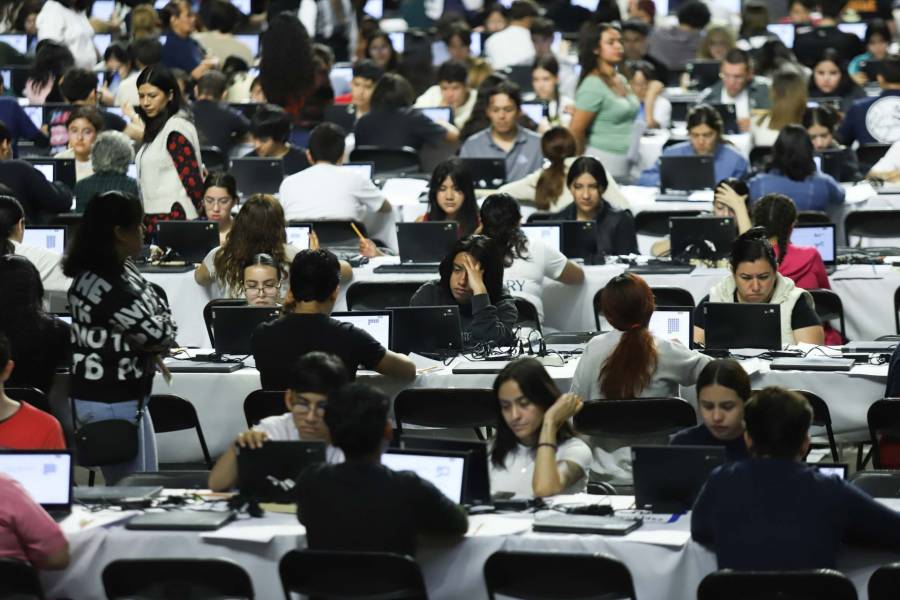 Sólo 57% de aspirantes logró ingresar a la UNAM en examen presencial