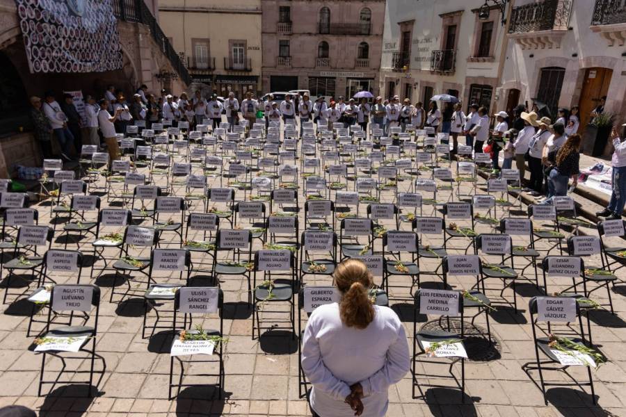 Buscadoras realizan velada por desaparecidos en Zacatecas