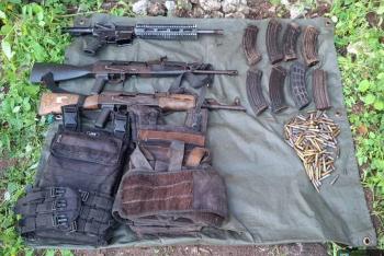 Fuerzas federales aseguran armas, droga y dinero en Sinaloa