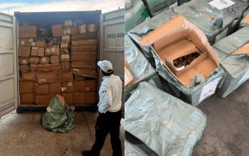 Decomisan perfumes y art&iacute;culos falsificados en puerto de L&aacute;zaro C&aacute;rdenas