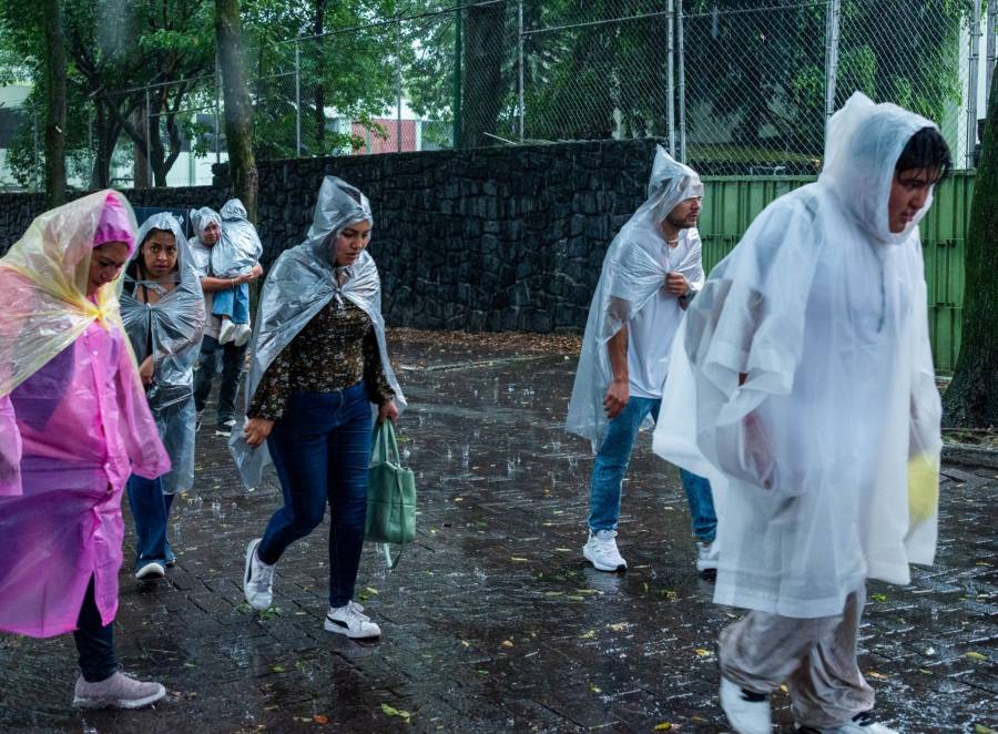 CDMX tendrá chubascos y posibles descargas eléctricas este domingo