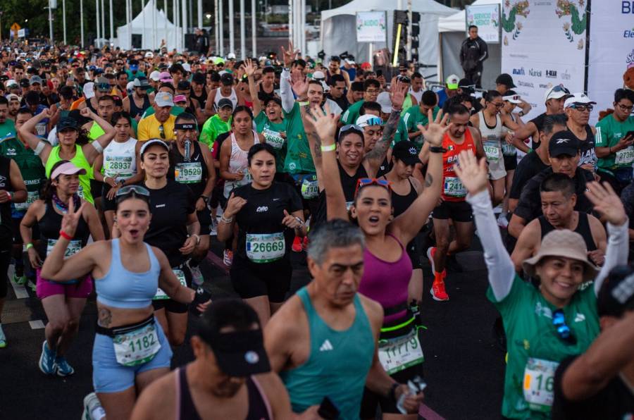 Clara Brugada destaca Éxito del Maratón de la Ciudad de México con 30 mil corredores de Todo el Mundo