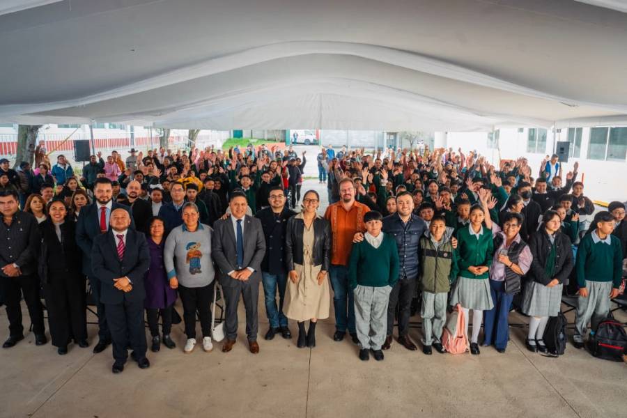 Gaby Osorio inaugura Secundaria 344 en Jardines de San Juan y fortalece red educativa en Tlalpan