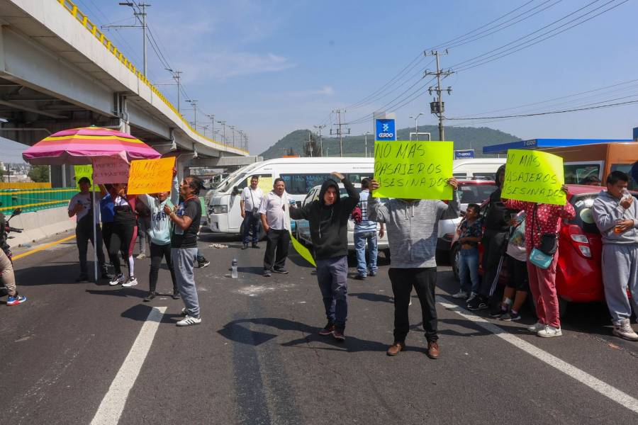 Movilizaciones de transportistas podrían afectar vialidades de CDMX y Edomex