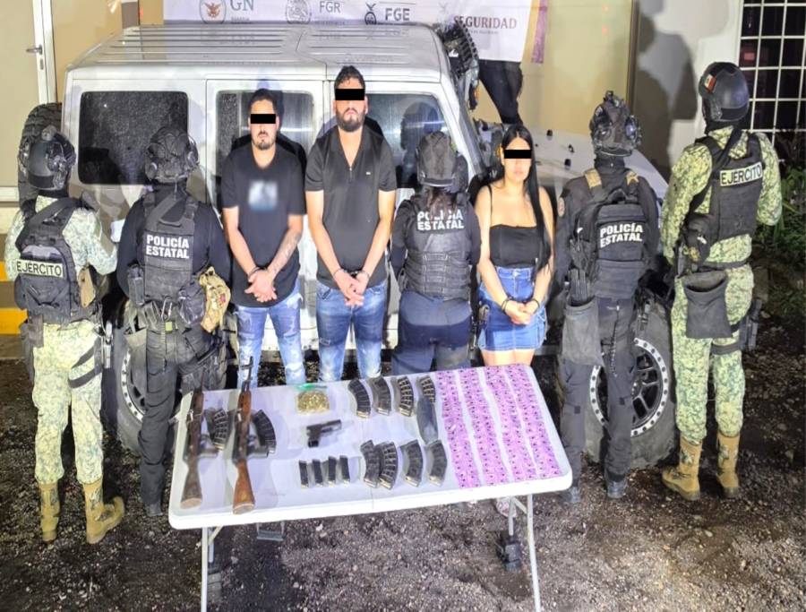 Operativos de seguridad dejan detenidos y diversos aseguramientos en ocho entidades