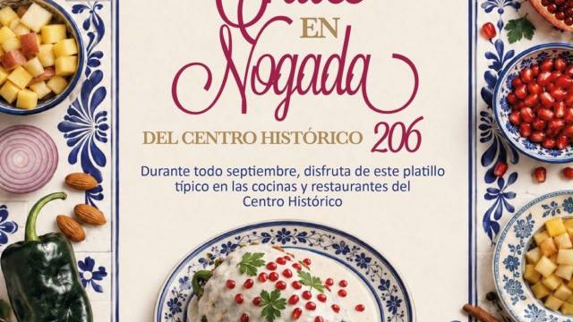 Autoridad del Centro Histórico realizará el Festival de Chiles en Nogada