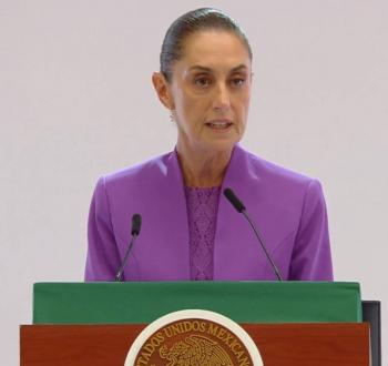 Sheinbaum destaca aumento salarial y mayor recaudaci&oacute;n durante 2026