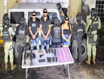 Operativos de seguridad dejan detenidos y diversos aseguramientos en ocho entidades