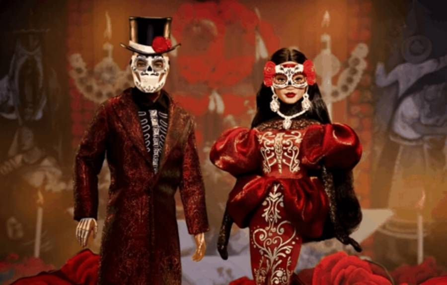 Barbie y Ken estrenan diseños inspirados en el Día de Muertos