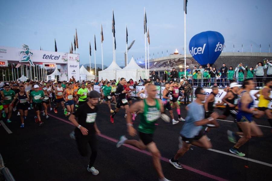 Maratón de la Ciudad de México celebra su edición 43 con triunfo internacional