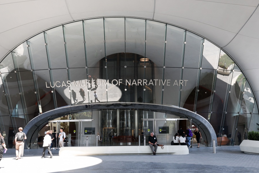 George Lucas despliega una galaxia de arte en su nuevo museo de Los Ángeles