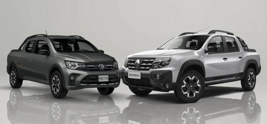 Comparativa: Renault Oroch vs. Volkswagen Saveiro: dos pickups compactas, dos formas de entender la versatilidad
