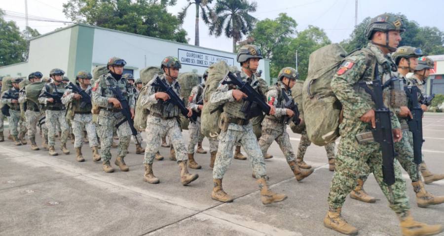 Despliegan 600 militares en Guanajuato para reforzar seguridad