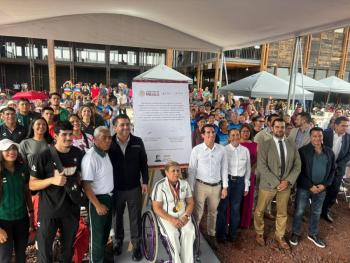 CONADE y CONAGUA unen esfuerzos para impulsar el deporte en el Parque Ecol&oacute;gico Lago de Texcoco