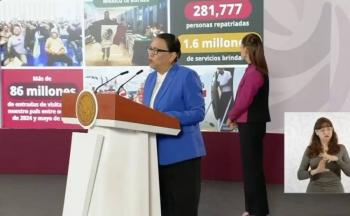 Segob reporta 8.5 millones de servicios en estrategia de paz