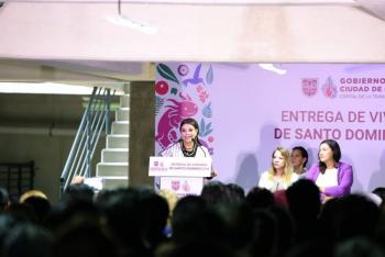 Duplic&oacute; Clara Brugada a 9 mil millones de pesos presupuesto de vivienda
