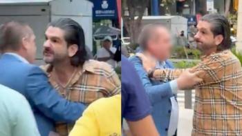 Abogado sancionado por EE.UU. protagoniza trifulca en Polanco