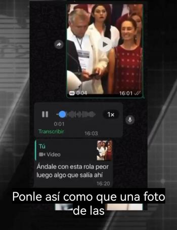 Filtran presuntos audios de Julieta Ram&iacute;rez sobre estrategia digital contra Claudia Sheinbaum durante proceso interno de Morena en 2023