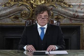 Milei anuncia inversiones y vincula desarrollo econ&oacute;mico con reclamo de soberan&iacute;a sobre Malvinas
