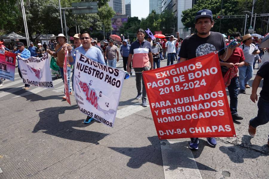 Marchas y concentraciones modificarán la circulación en CDMX este domingo 