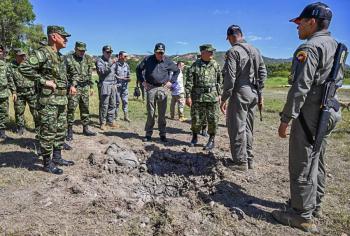 Suben a tres los militares muertos por ataque con drones en Colombia