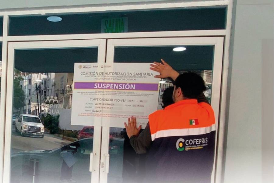 Suspenden hospital en Acapulco por irregularidades en manejo de medicamentos