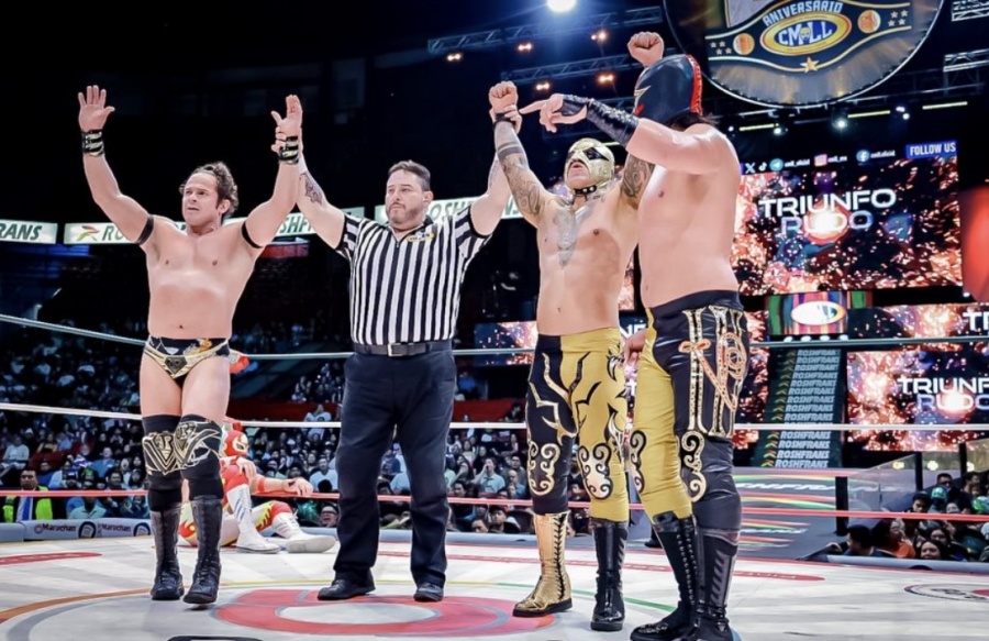 Volador Jr. y Los Villanos imponen su ley en el Domingo Familiar del CMLL