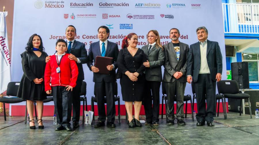 SEP y alcaldía de Gustavo A. Madero refuerzan prevención contra abuso sexual infantil