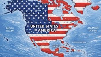 Trump publica mapa con bandera de EE.UU. sobre M&eacute;xico, Canad&aacute; y Groenlandia