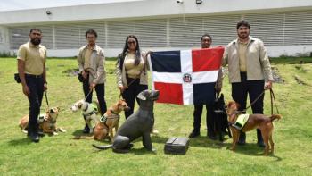 Agricultura fortalece la sanidad agropecuaria en Centroam&eacute;rica y el Caribe con nuevos binomios caninos