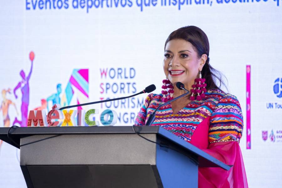 Clara Brugada afirma que la Ciudad de México tiene el potencial para transformarse en la Capital Mundial del Turismo Deportivo  