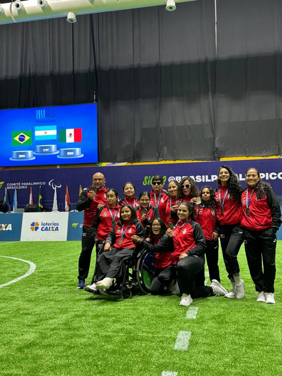 Futbol para ciegos femenil firma actuación histórica, con bronce en Campeonato Americano 2026