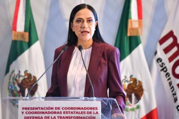Ariadna Montiel respalda a Julieta Ram&iacute;rez ante se&ntilde;alamientos sobre supuesto acuerdo con EU