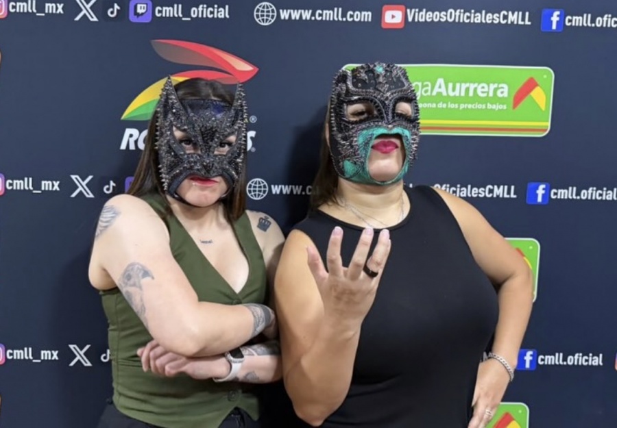 Zeuxis y Keyra; las amazonas buscan imponer su estilo Strong Style  en el CMLL.