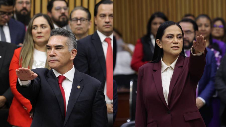 Ariadna Montiel y Alejandro Moreno asumen representación partidista ante el INE    