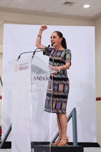 Sheinbaum reitera en Tamaulipas: No hay divorcio entre pueblo y gobierno