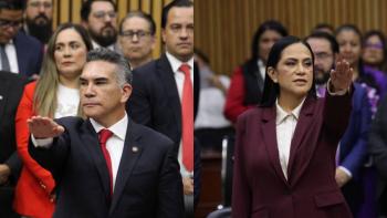 Ariadna Montiel y Alejandro Moreno asumen representaci&oacute;n partidista ante el INE