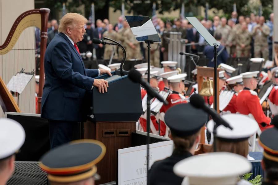 Trump promete que EE.UU. “nunca olvidará” el 11-S y seguirá luchando contra el terrorismo    