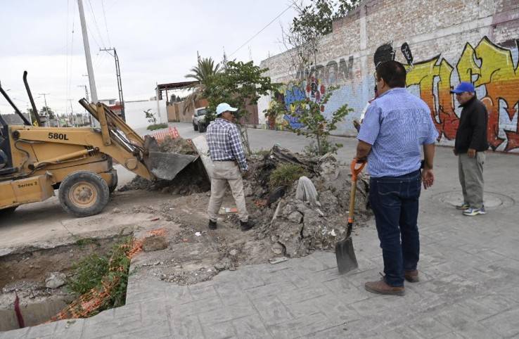Soledad de Graciano S&aacute;nchez: retiro de escombros y atenci&oacute;n cercana a colonias