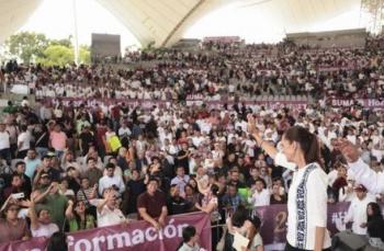 Sheinbaum: 1.7 millones en Oaxaca reciben Programas para el Bienestar con inversi&oacute;n de 36